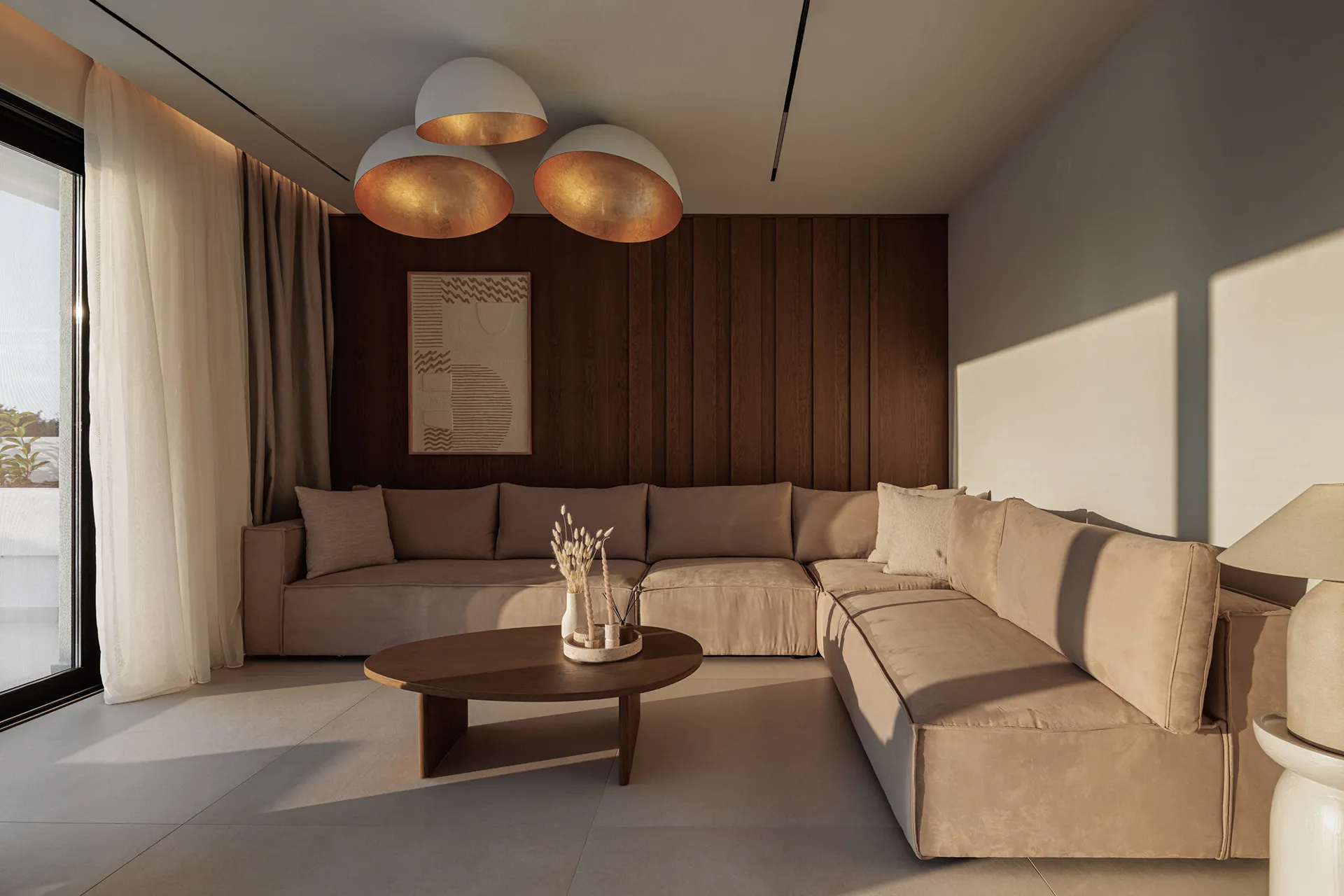 Nuveel Exclusive Villas-Superior 3 bedroom Villa dnevna soba